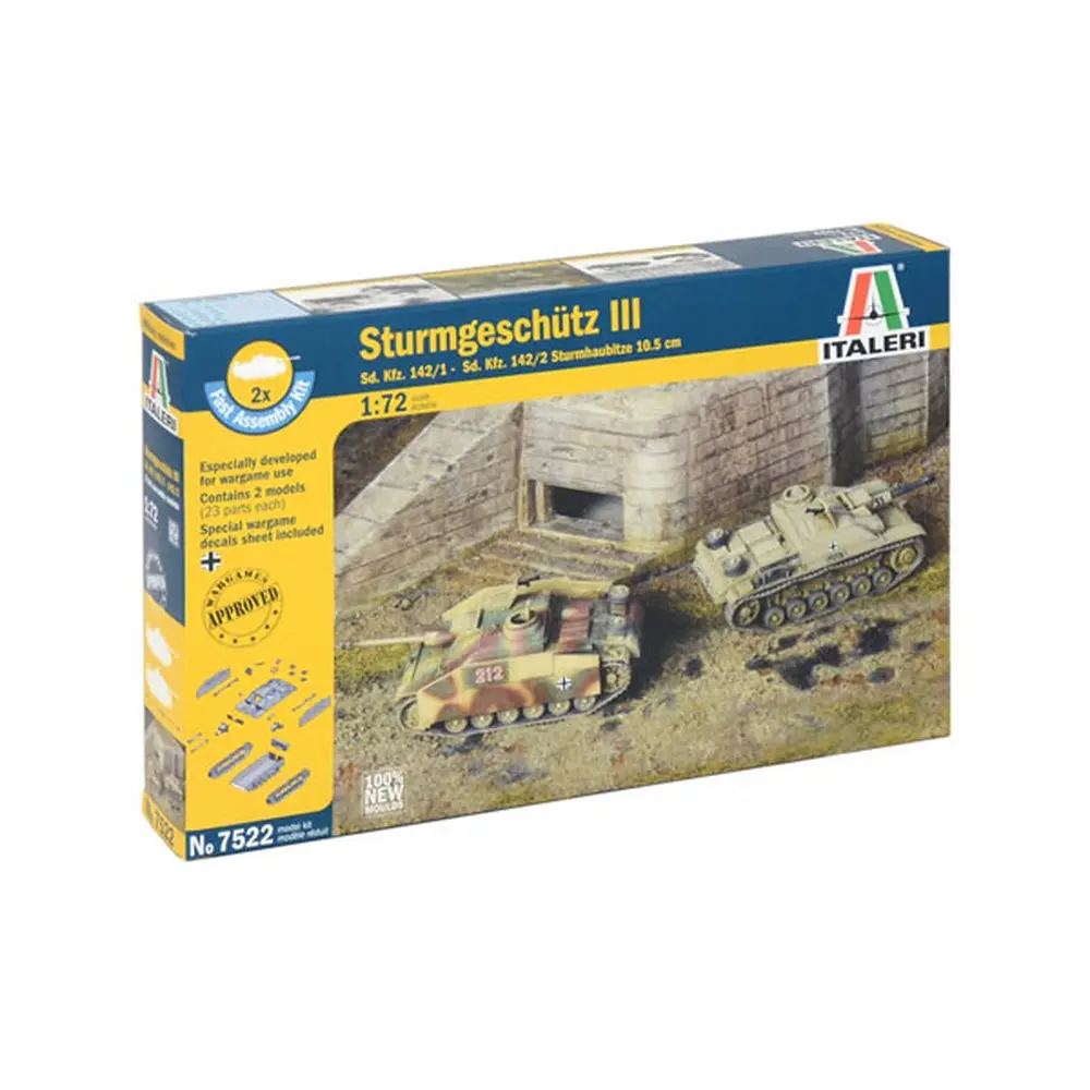 Char Stug III Ausf.F - Italeri I7522 - 1/12 - 2