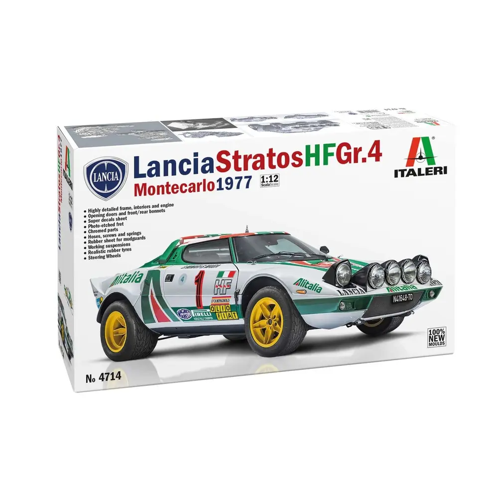 Lancia Stratos HF Gr.4 M.Carlo - Italeri 4714 - 1/12 - 3