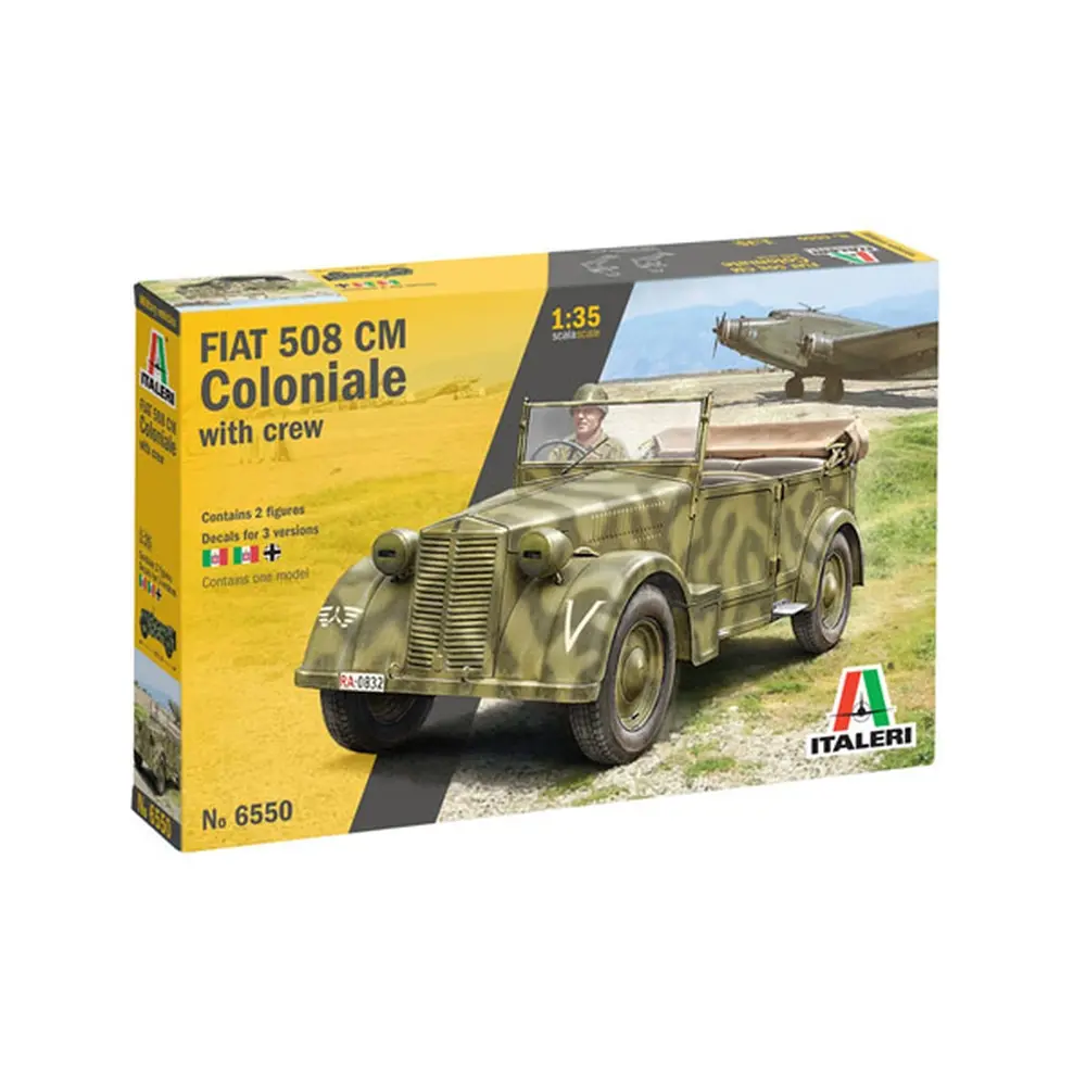 Militaire - Fia t 508 CM Coloniale - ITALERI 6550 - 1/35 - 5