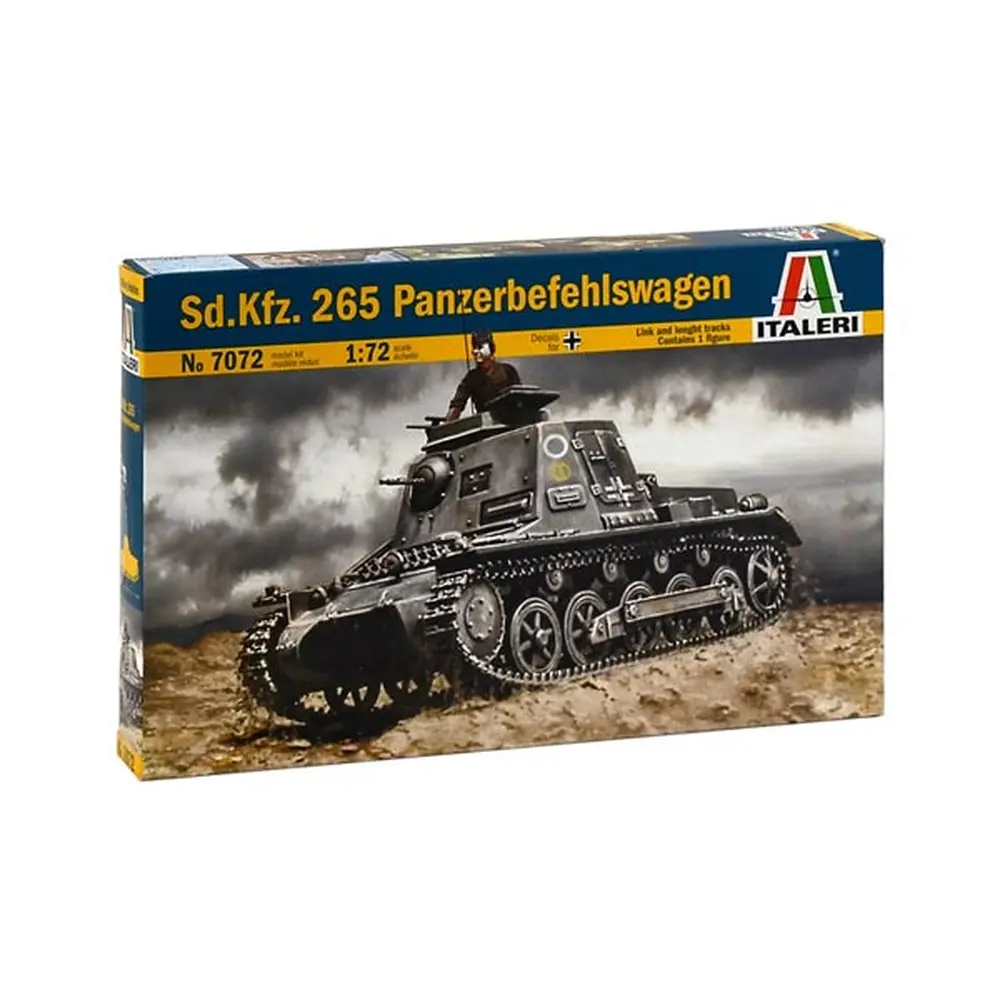 Char de commandement Sd.Kfz.265 - Italeri 7072 - 1/72 - 2