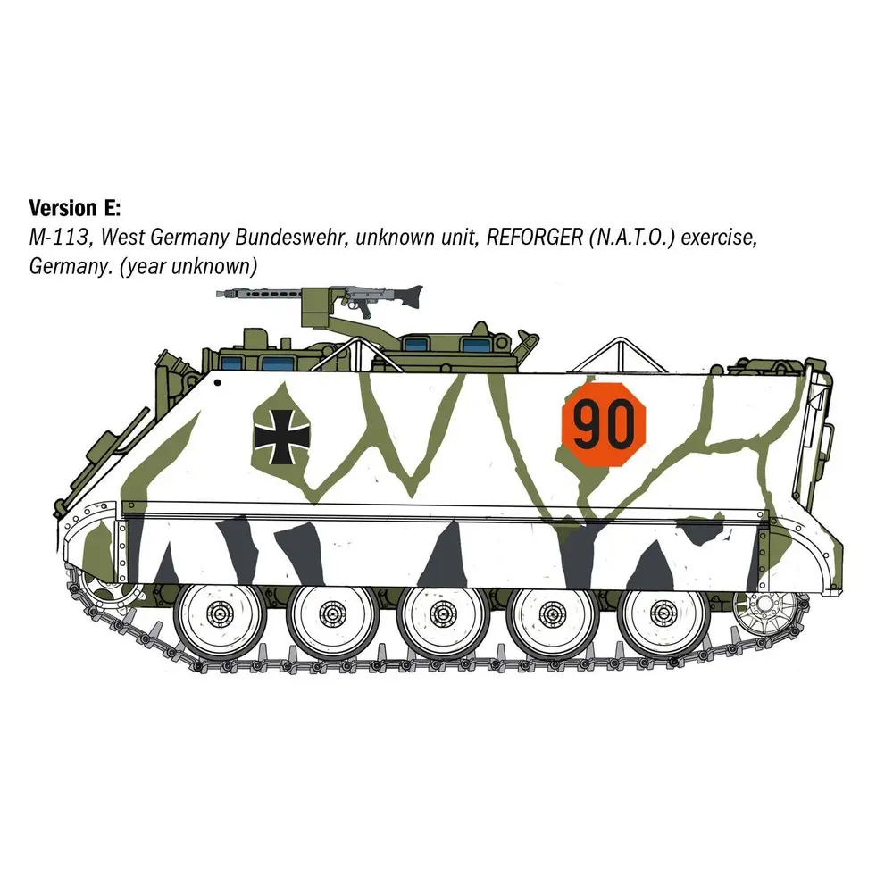 Char M113A1 - Italeri 6753 - 1/35 - 4