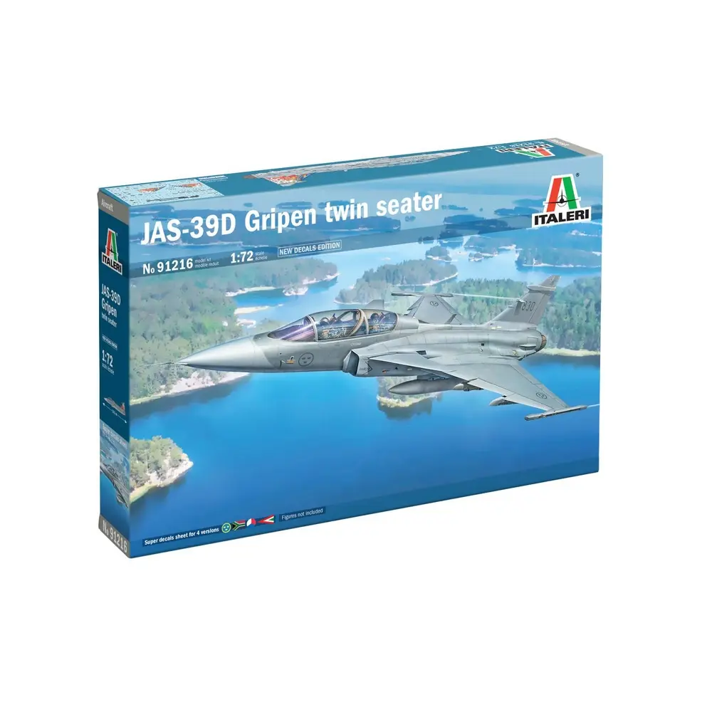 Avion JAS-39D Gripen Biplace - ITALERI 91216 - 1/72 - 2