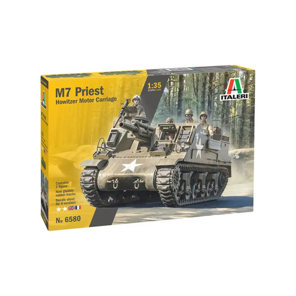 Militaire - M7 Priest Gun Motor Carriage - ITALERI 6580 - 1/35 - 7