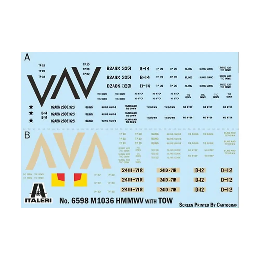 Véhicule militaire - HMMWV M966 TOW Carrier - ITALERI 6598 - 1/35 - 2
