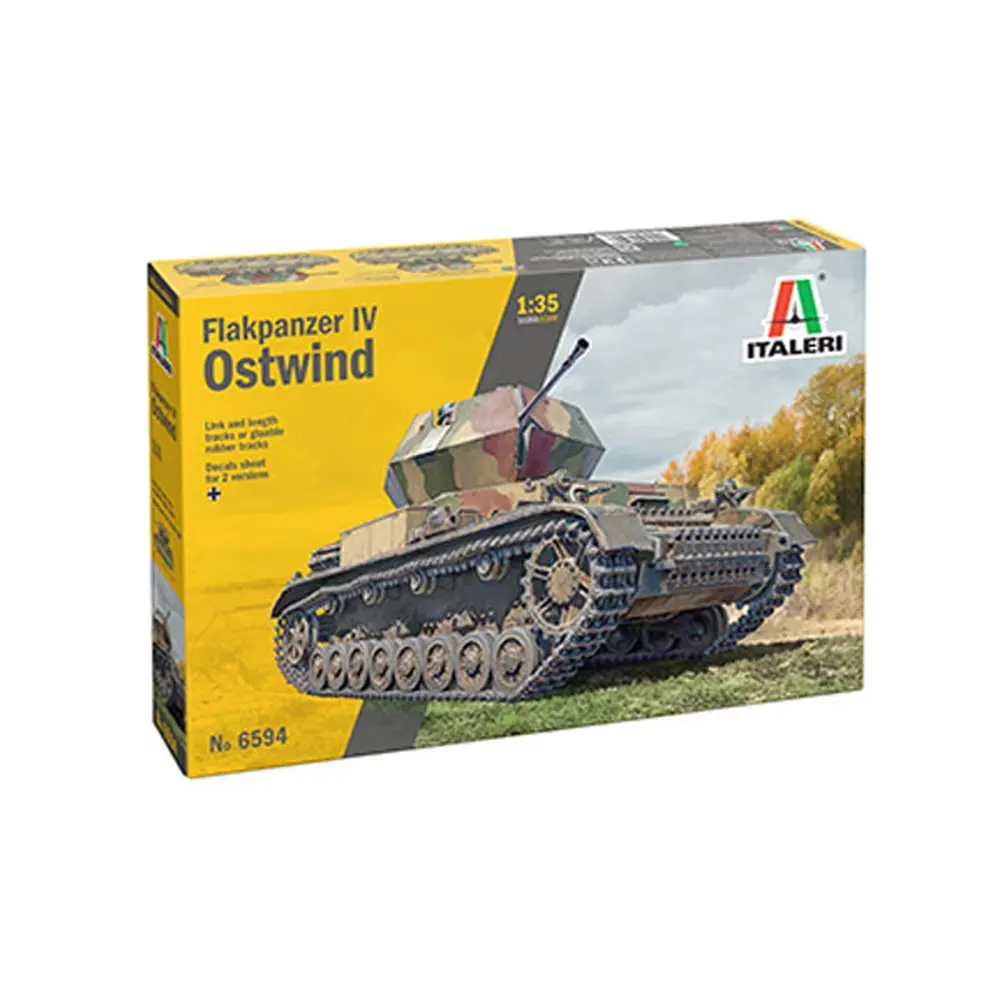Char allemand - Flakpanzer IV Ostwind - ITALERI 6594 - 1/35 - 4