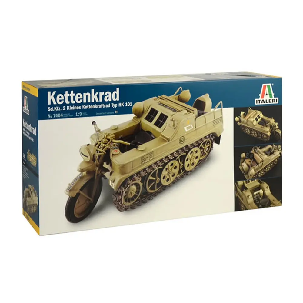 NSU HK 101 "Kettenkrad" - Italeri 7404 - 1/9 - 2