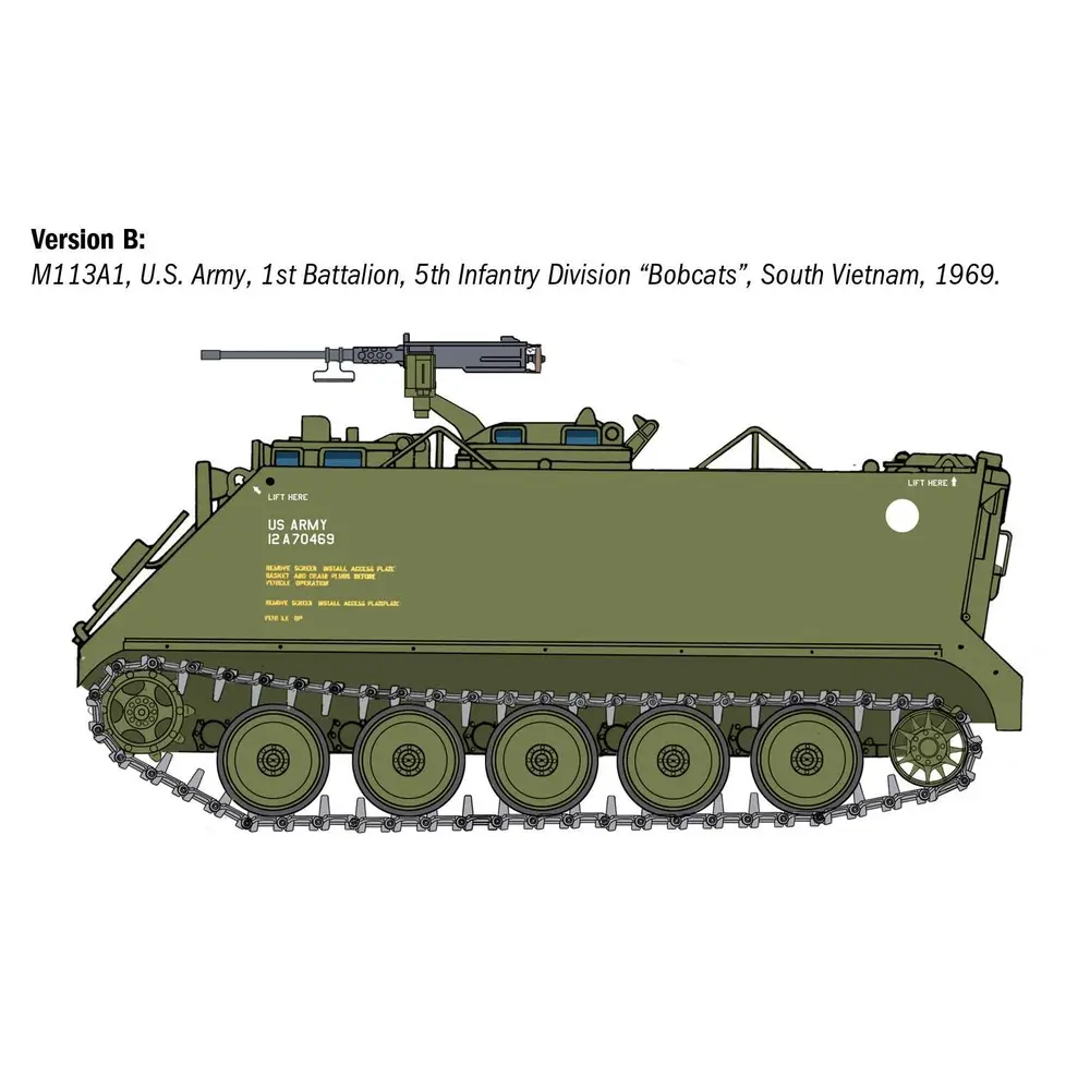 Char M113A1 - Italeri 6753 - 1/35 - 7