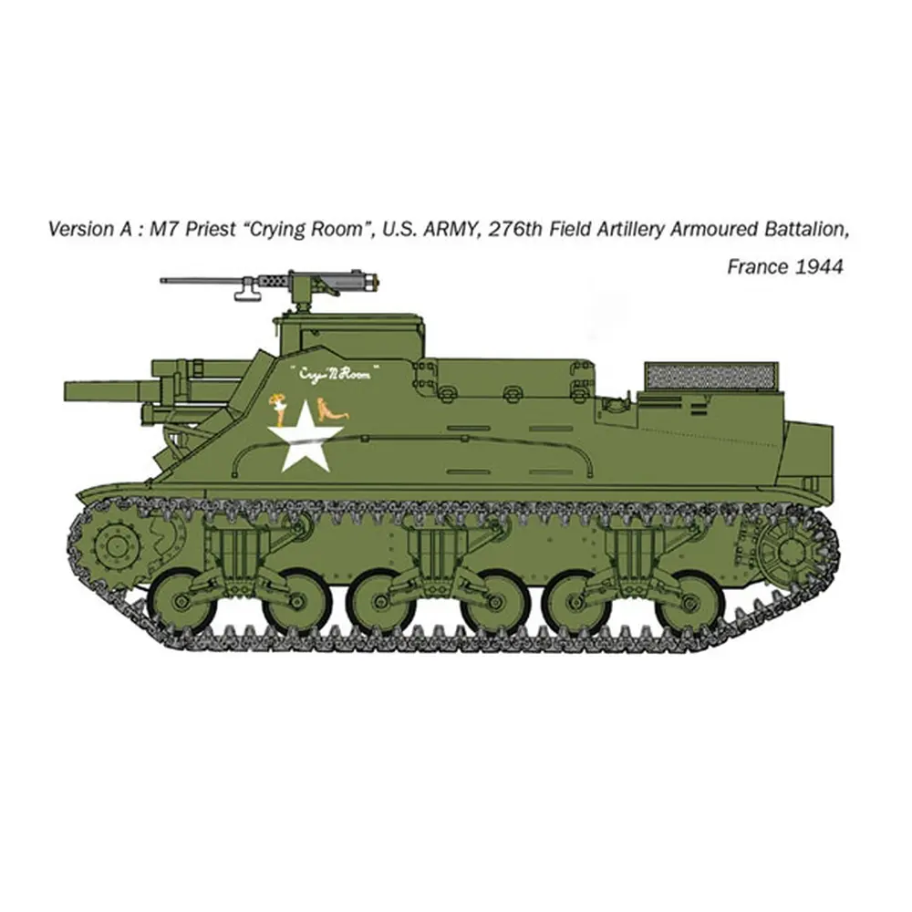 Militaire - M7 Priest Gun Motor Carriage - ITALERI 6580 - 1/35 - 2