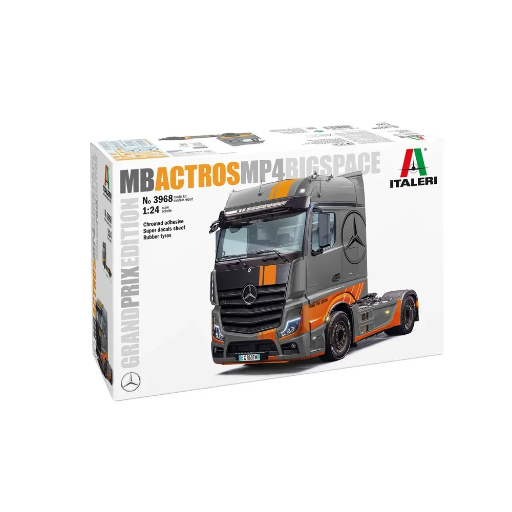 MB Actros MP4 Big Space Grand prix - Italeri I3968 - 1/24 - 3
