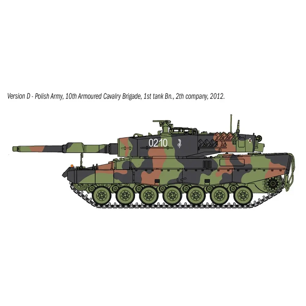 Char 1/35 Leopard 2 A4 - ITALERI 35106 - 1/35  - 4