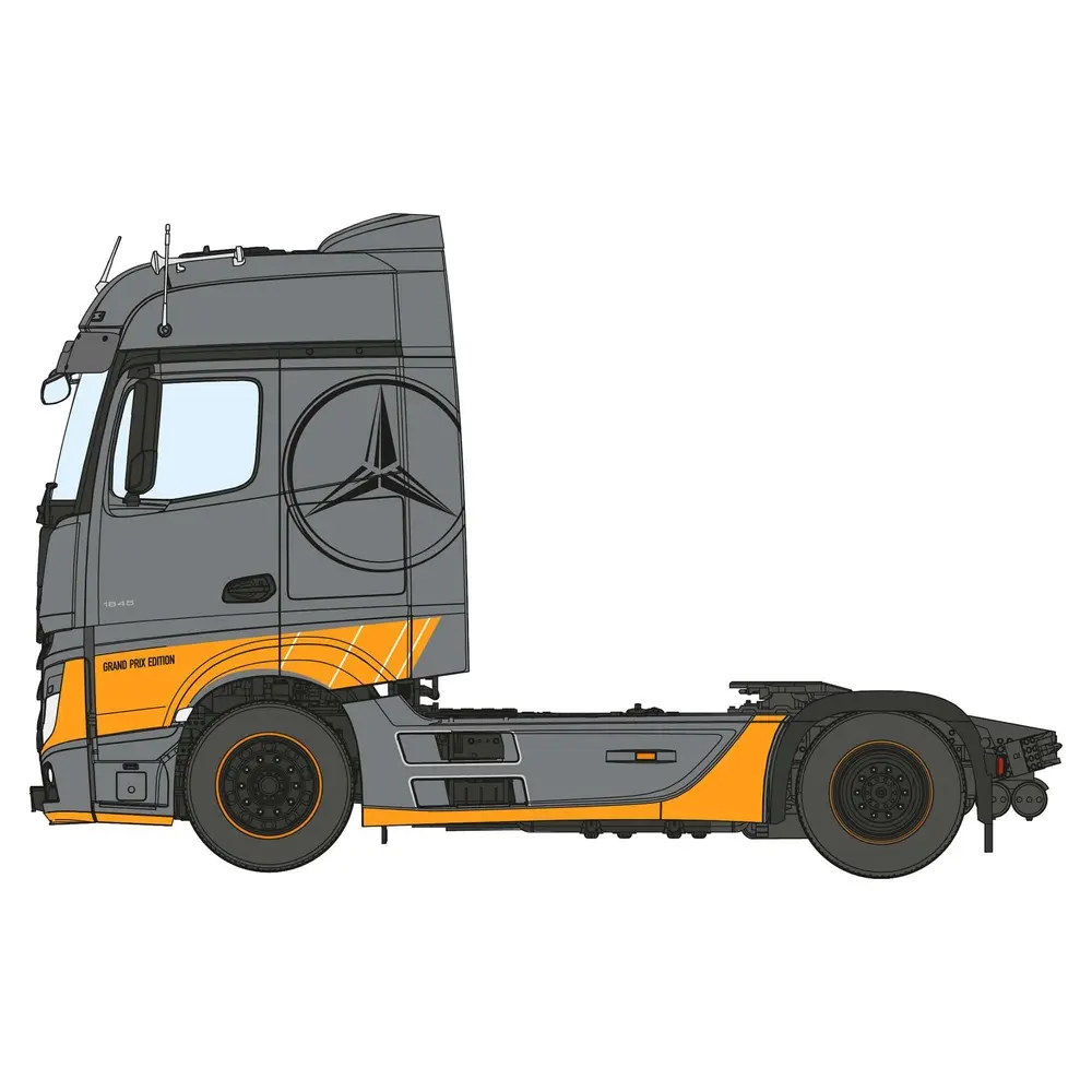MB Actros MP4 Big Space Grand prix - Italeri I3968 - 1/24 - 2