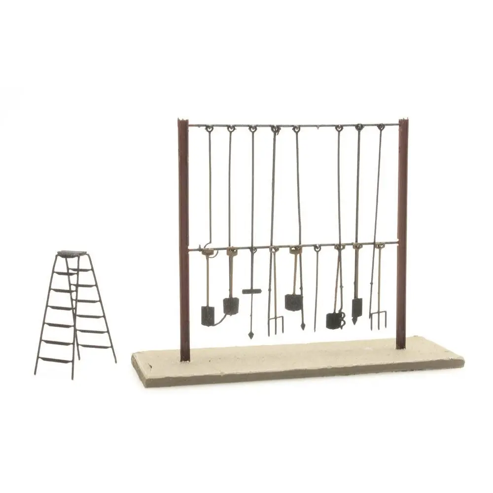 Un porte-outils avec escabeau - Artitec 387.224 - HO 1/87   - 2