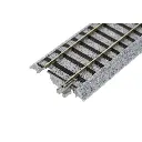 4 Rails droits auxiliaires d'aiguillage Unitrack (S97) 97 mm - Kato 2-192 - HO 1/87  - 4