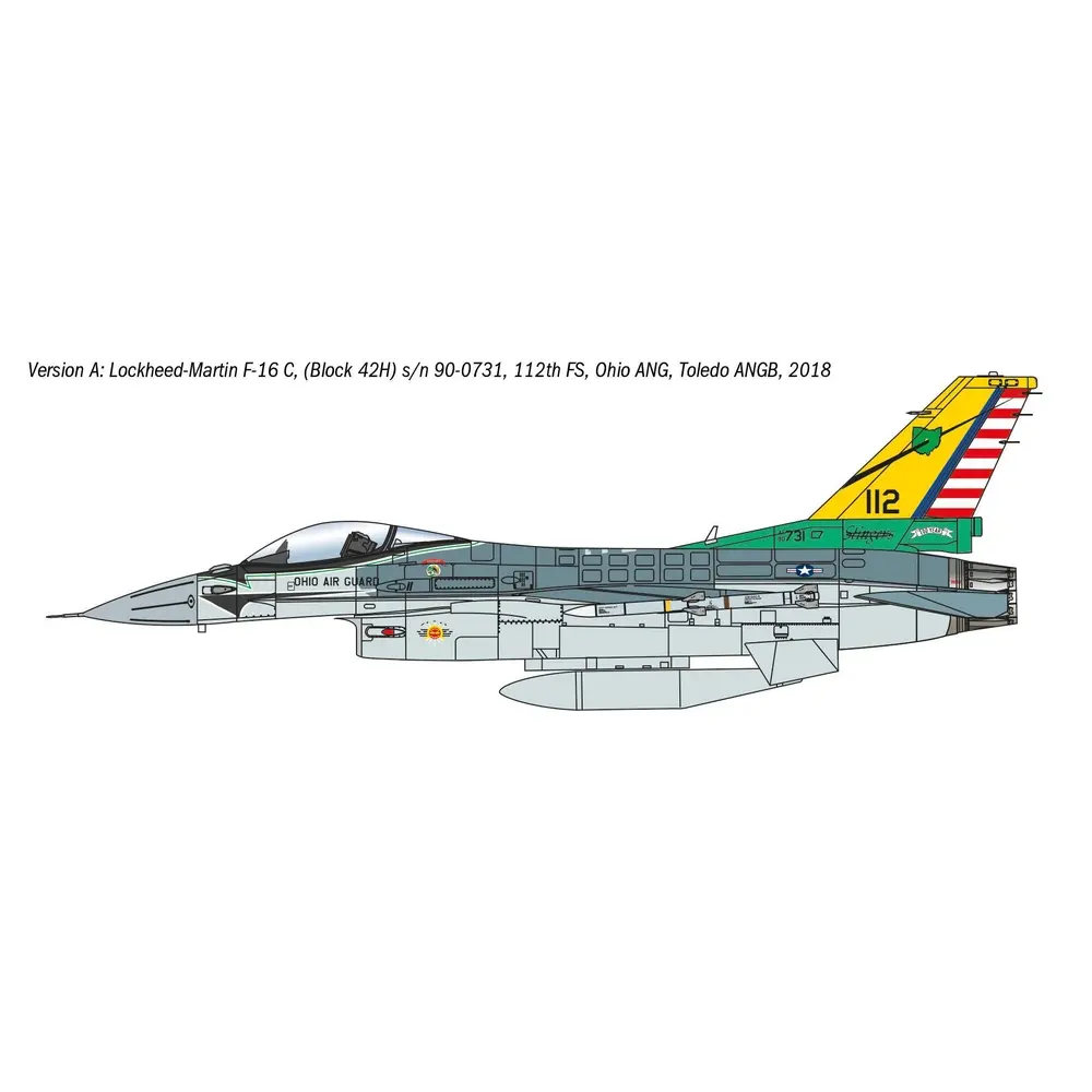 F-16C Fighting Falcon - ITALERI 35105 - 1/48 - 2