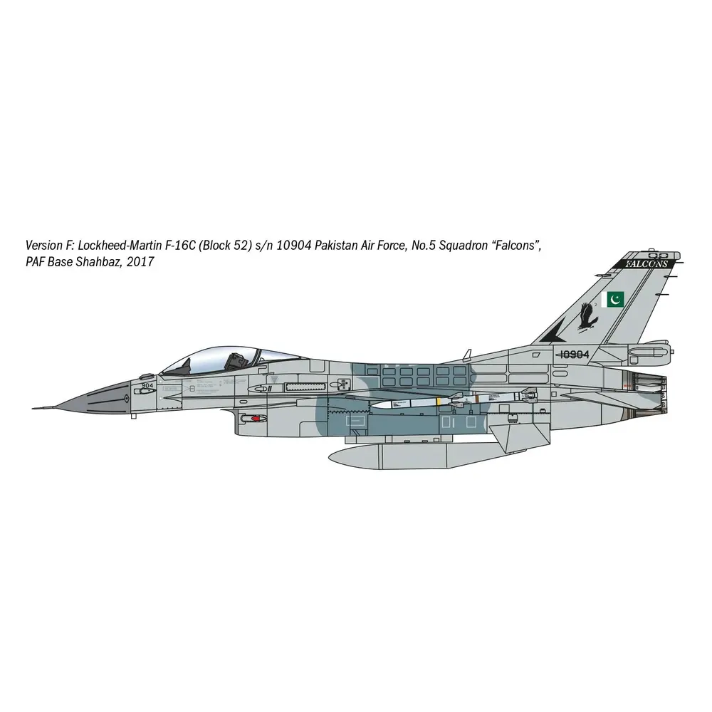 F-16C Fighting Falcon - ITALERI 35105 - 1/48 - 4