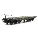 Wagon plat SSyms46 Sa705 162-8 - Artitec 20.323.09 - HO 1/87 - EP IV - 2R - 2