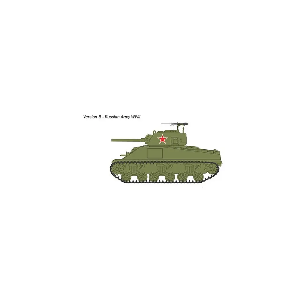 M4 Sherman - Italeri 25751 - 1/56 - 3