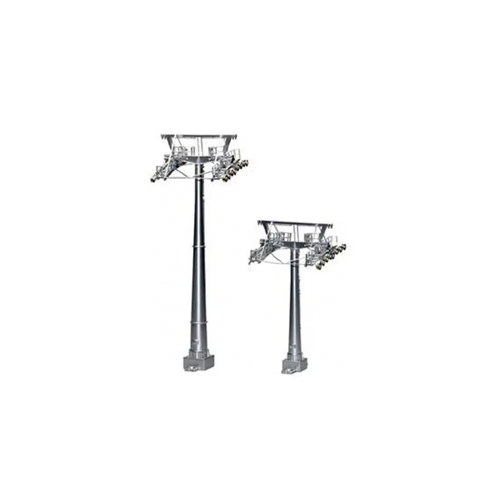 2 pylônes de support pour téléphérique Jägerndorfer 50400 - Hauteur 120 & 160 mm - 2