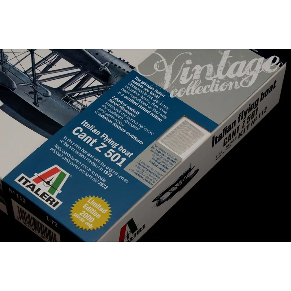 Avion CANT. Z. 501 - Italeri 112 - 1/72 - 4