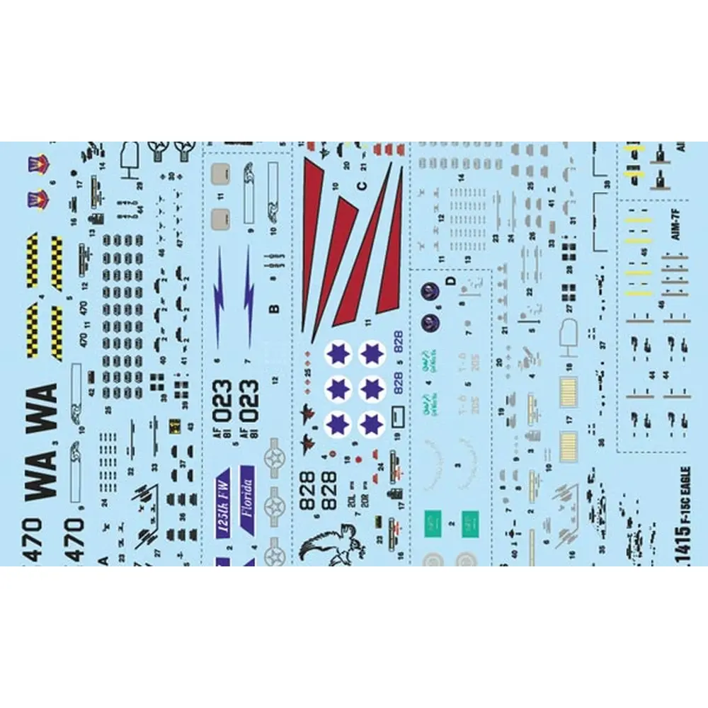 Avion F-15C Eagle - ITALERI I1415 - 1/72 - 3