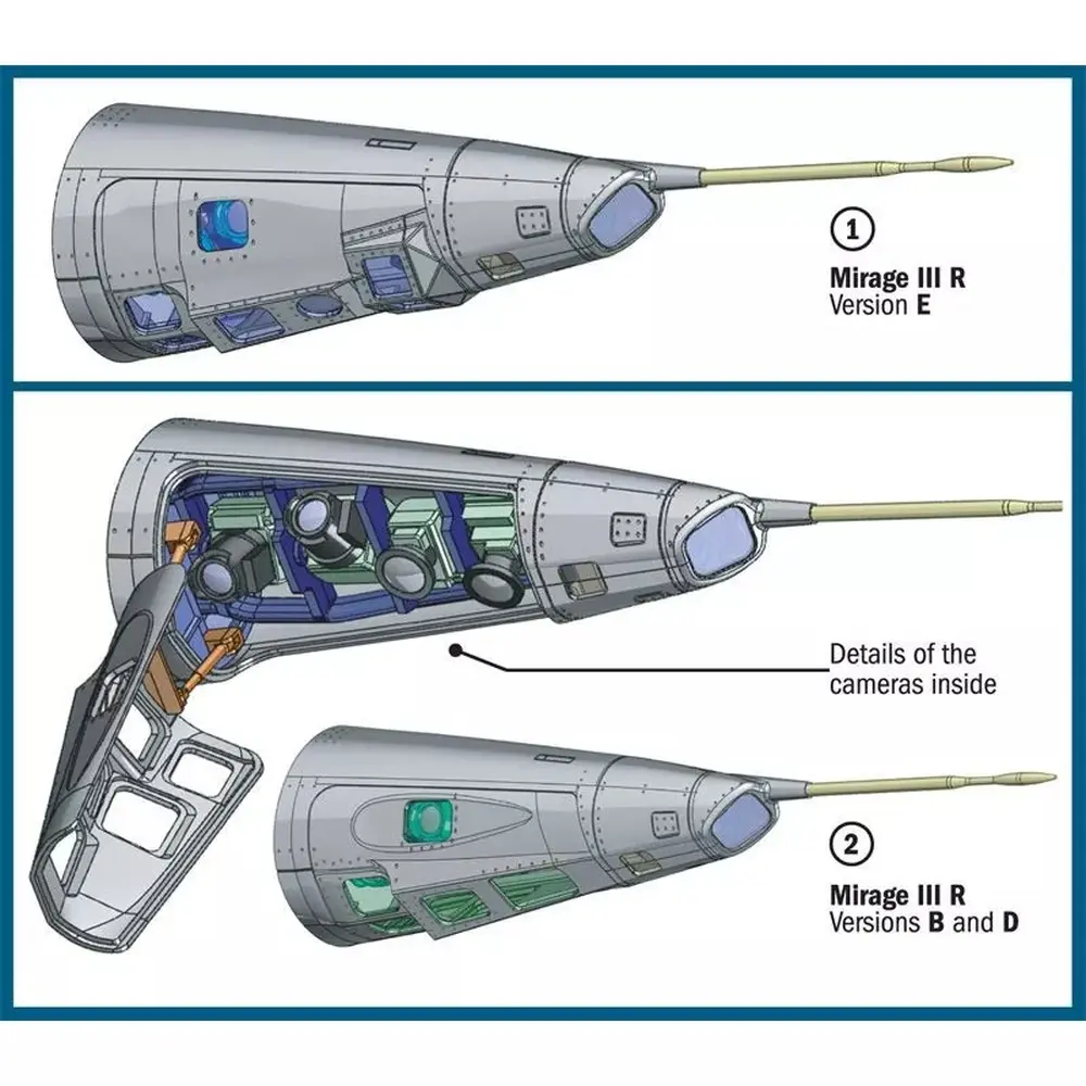 Avion Mirage III E/R - ITALERI I2510 - I 1/32 - 2