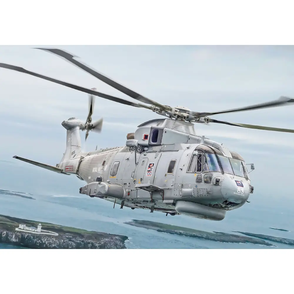 Hélicoptère AW101 Merlin HM.1 - Italeri 1486 - 1/72  - 2