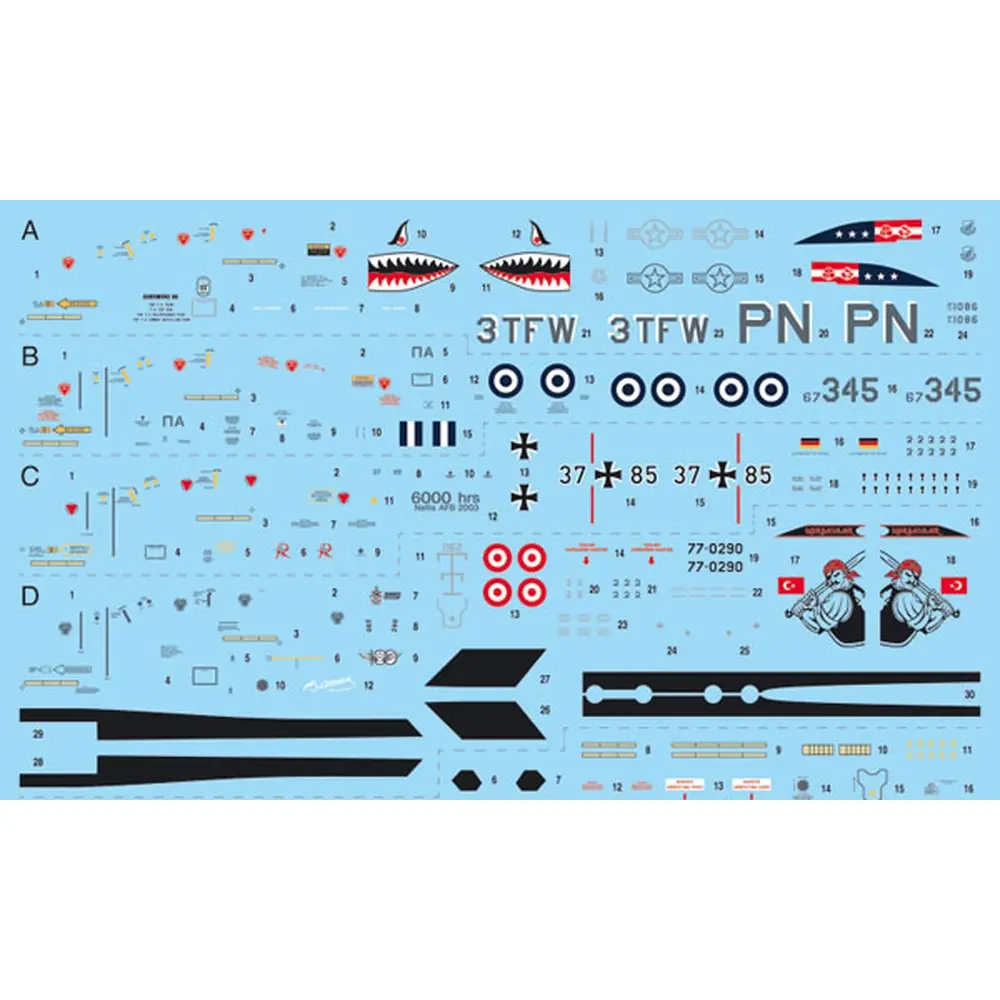 Avion F-4E / F Phantom II - ITALERI I1448 - 1/72 - 5
