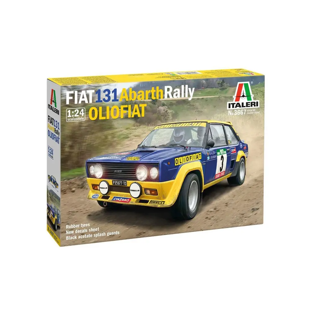 Véhicule Fiat 131 Abarth Rally OlioFiat - ITALERI 3667 - 1/24 - 4