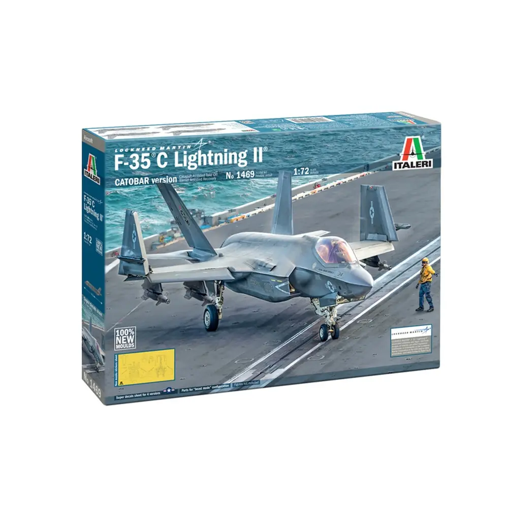 F-35C Lightning II ''version CATOBAR'' - Italeri 1469 - 1/72 - 2