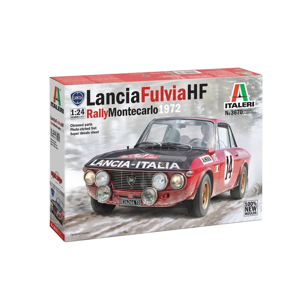 Lancia Fulvia HF Rally M.Carlo 72 - Italeri 3670 - 1/24 - 2