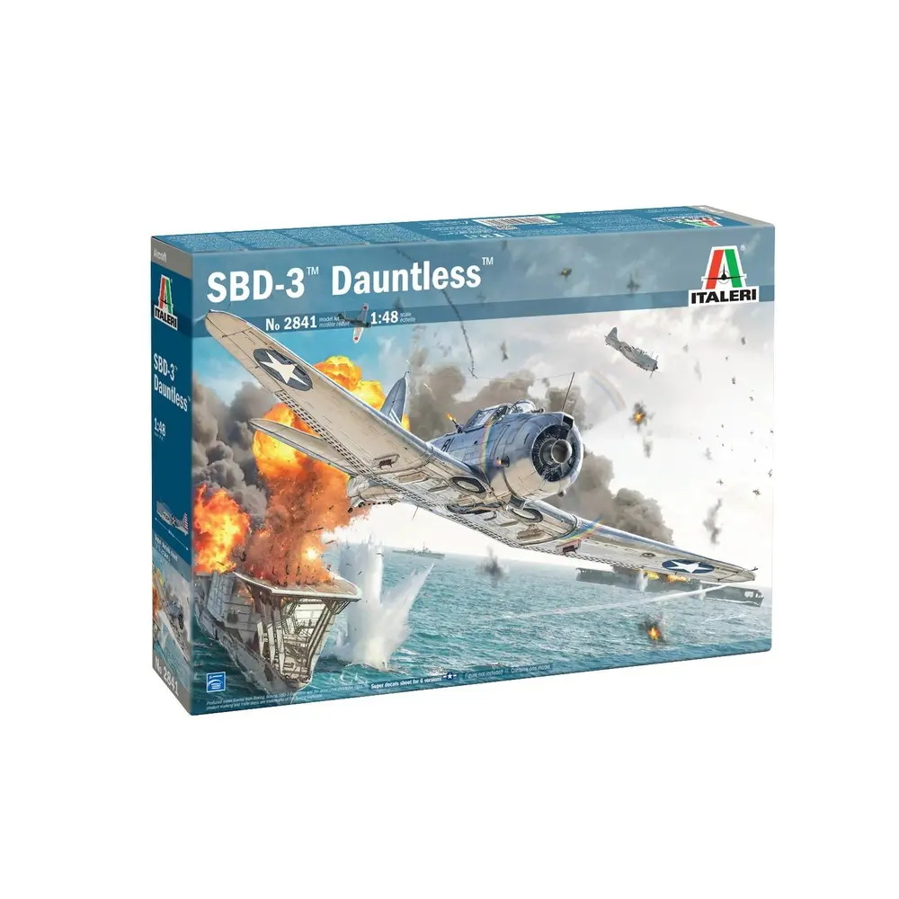 Avion de chasse SBD-3 DAUNTLESS - Italeri 2841 - 1/48  - 2