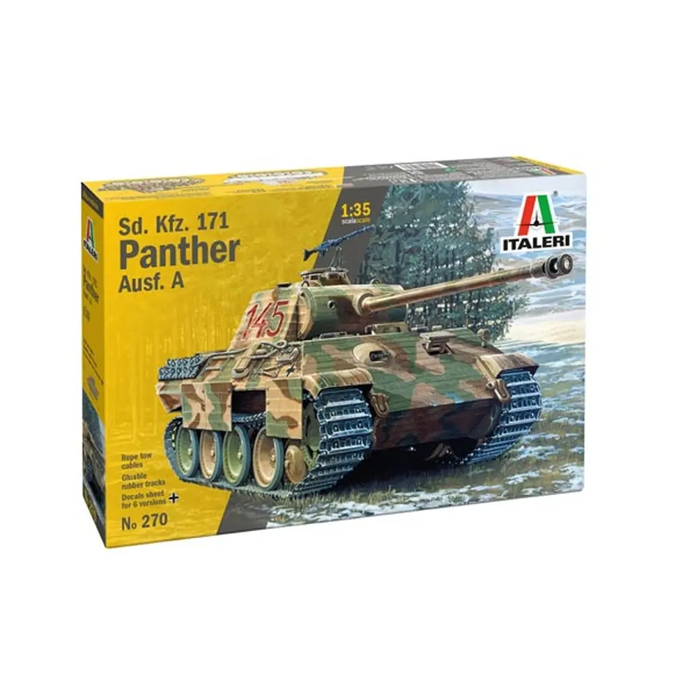 Char Soviétique - Panther Ausf.A - Italeri 270 - 1/35 - 2