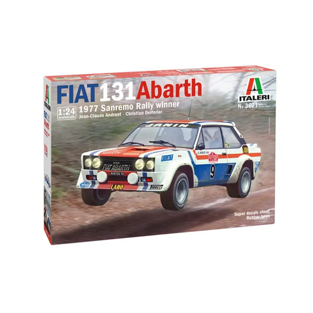 FIAT Abarth 131 San Remo 1977 - Italeri 3621 - 1/24 - 4