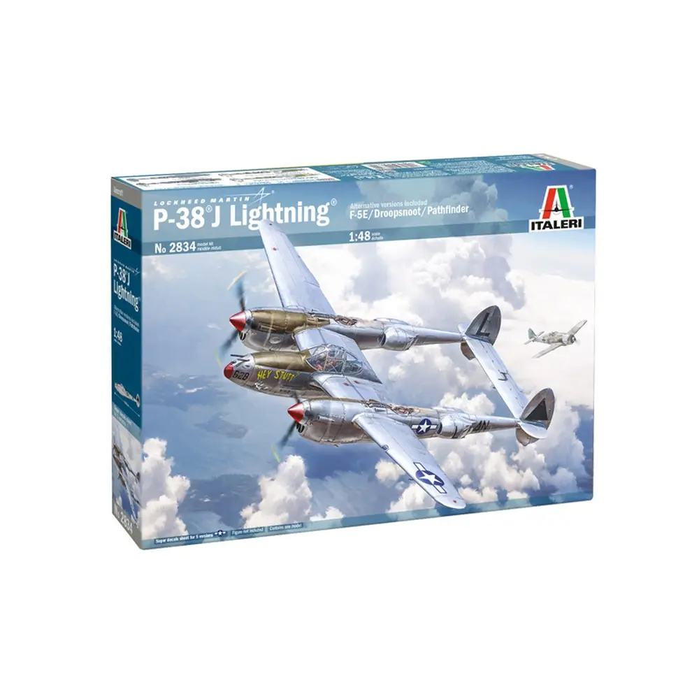Avion P-38 J Lightning - Italeri 2834 - 1/48 - 2