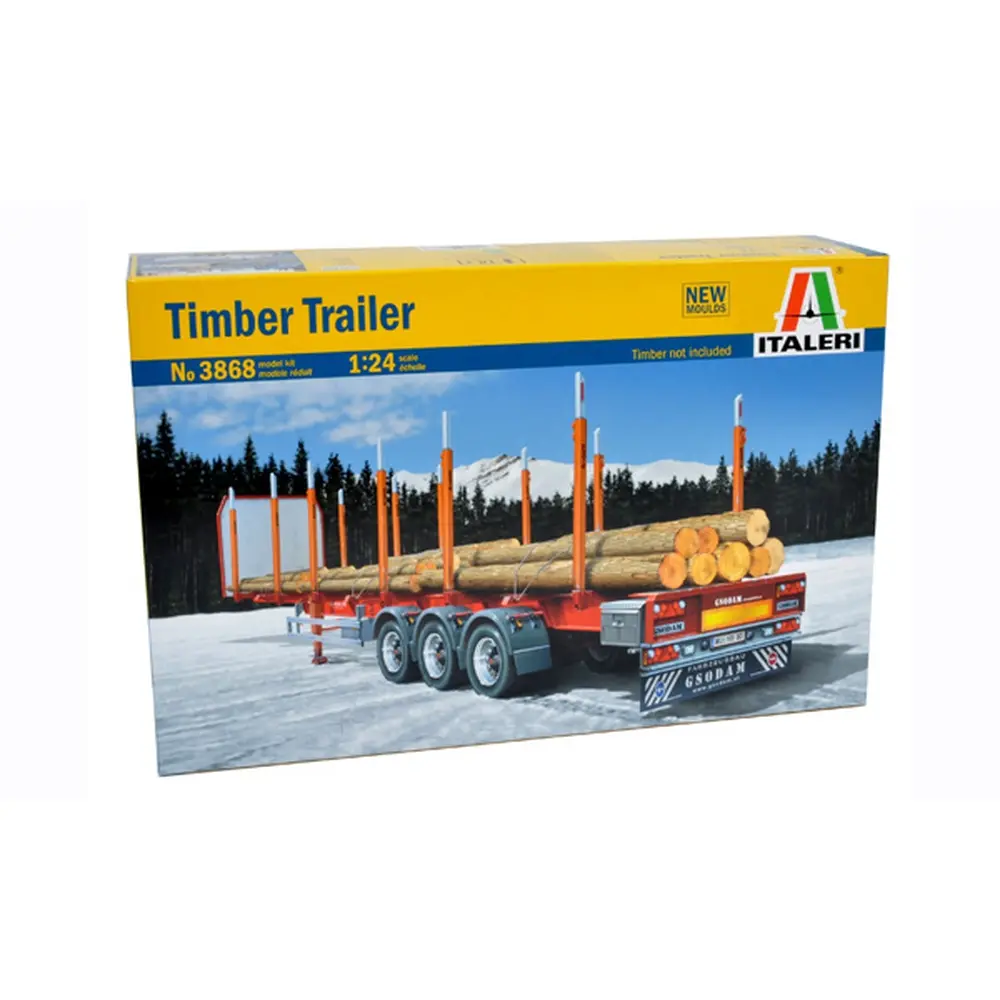 Semi remorque porte-grumes - ITALERI 3868 - 1/24 - 5