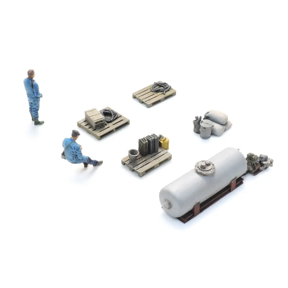 Cargo : pulvérisateur de mauvaises herbes + 2 figurines - Artitec 28.127 - HO 1/87 - 4