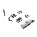 Cargo : pulvérisateur de mauvaises herbes + 2 figurines - Artitec 28.127 - HO 1/87 - 4