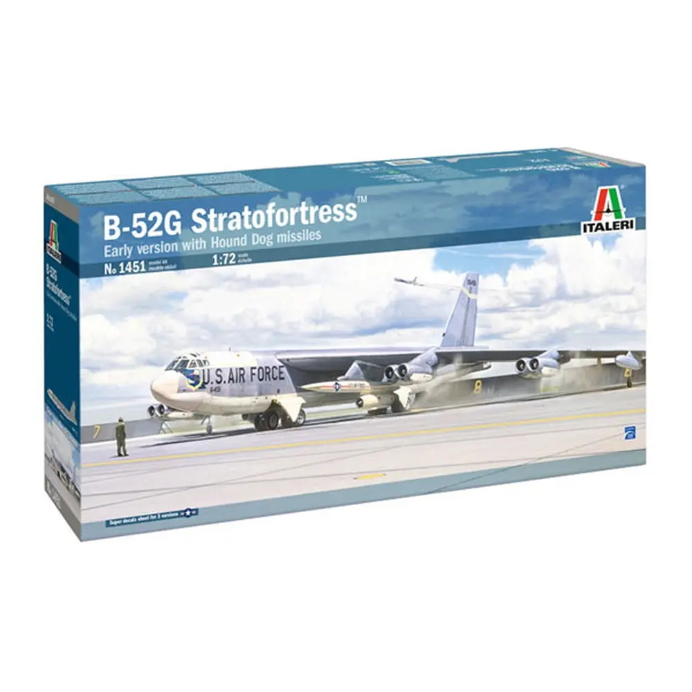 Avion B-52G Stratofortress Début Prod. - ITALERI I1451 - 1/72 - 4