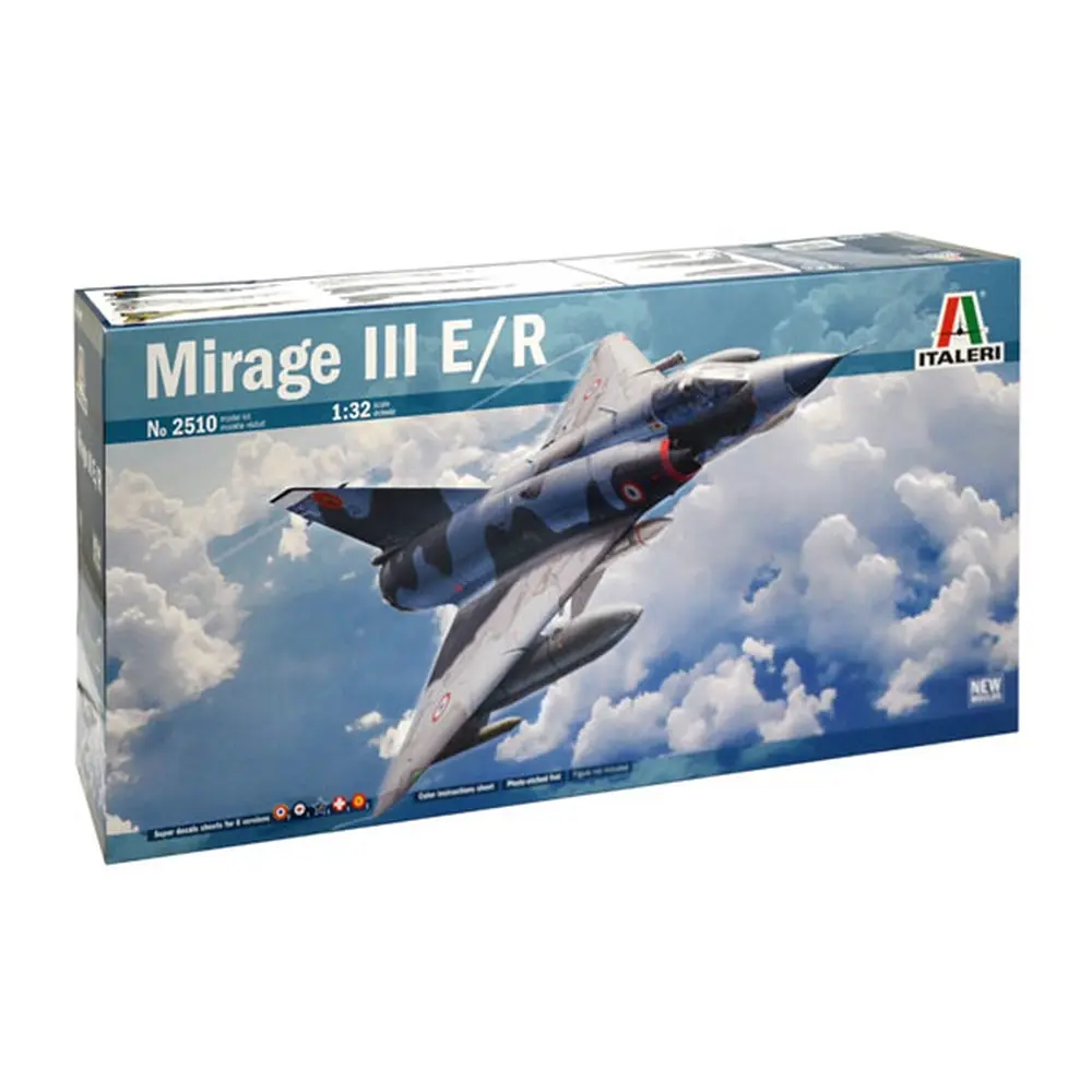 Avion Mirage III E/R - ITALERI I2510 - I 1/32 - 8