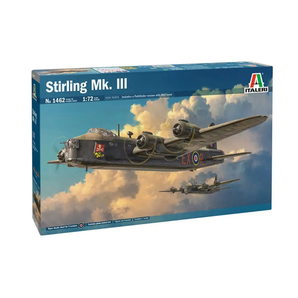Avion Short Stirling Mk.III - ITALERI I1462 - 1/72 - 1939-1945 - 8