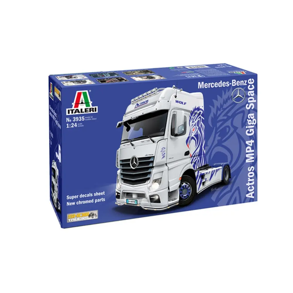 Camion Mercedes Actros MP4 - ITALERI 3935 - 1/24 - 3