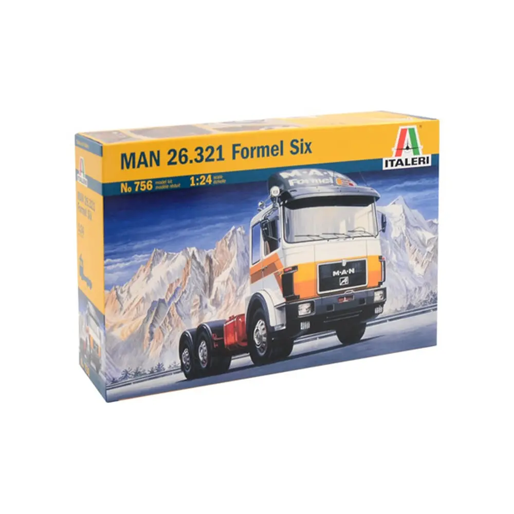 Camion MAN 26.321 Formel 6 - Italeri I756 - 1/24 - 5