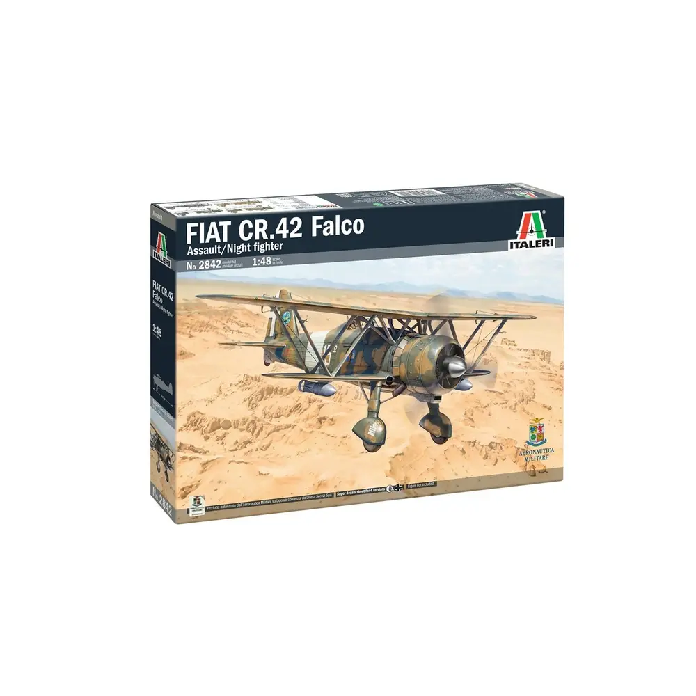 FIAT CR.42 Falco Assaut - ITALERI 2842 - 1/48 - 2