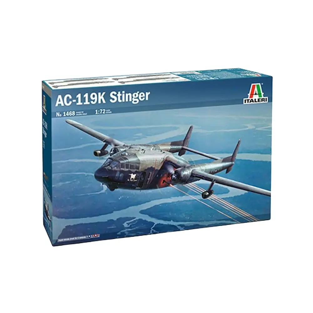 Avion de Transport Militaire - AC-119K Stinger - Italeri 1468 - 1/72 - 3