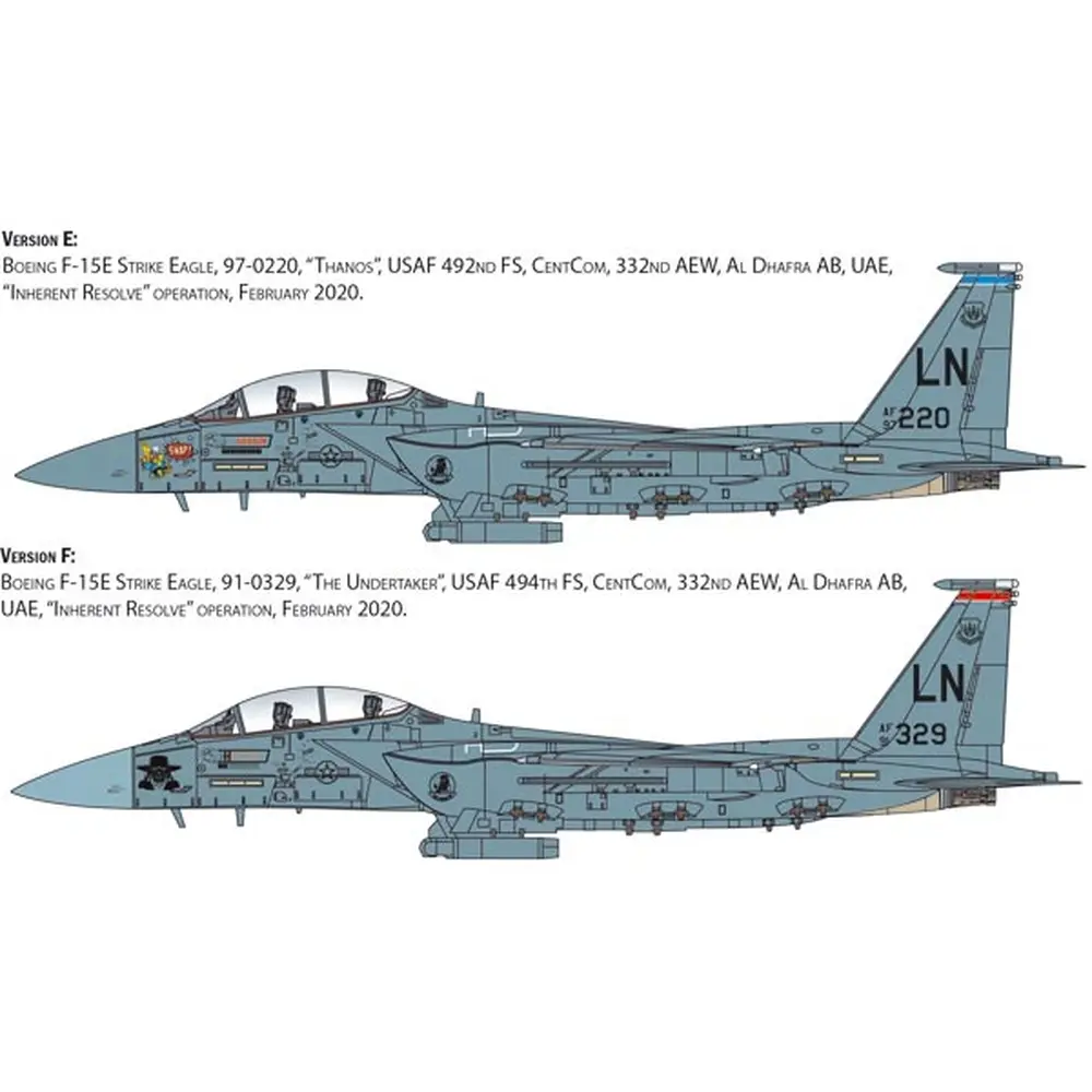 Avion F-15E Strike Eagle - ITALERI I2803 - 1/48 - 1970 - 5