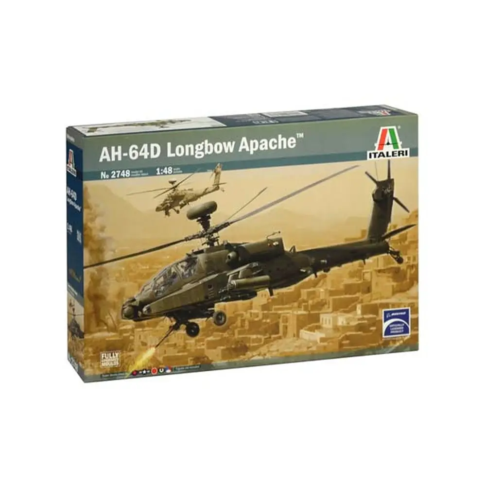 Hélicoptère AH-64D Apache Longbow - ITALERI I2748 - 1/48 - 9