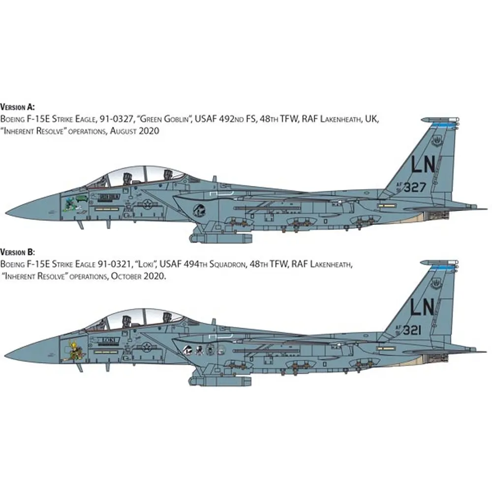 Avion F-15E Strike Eagle - ITALERI I2803 - 1/48 - 1970 - 3