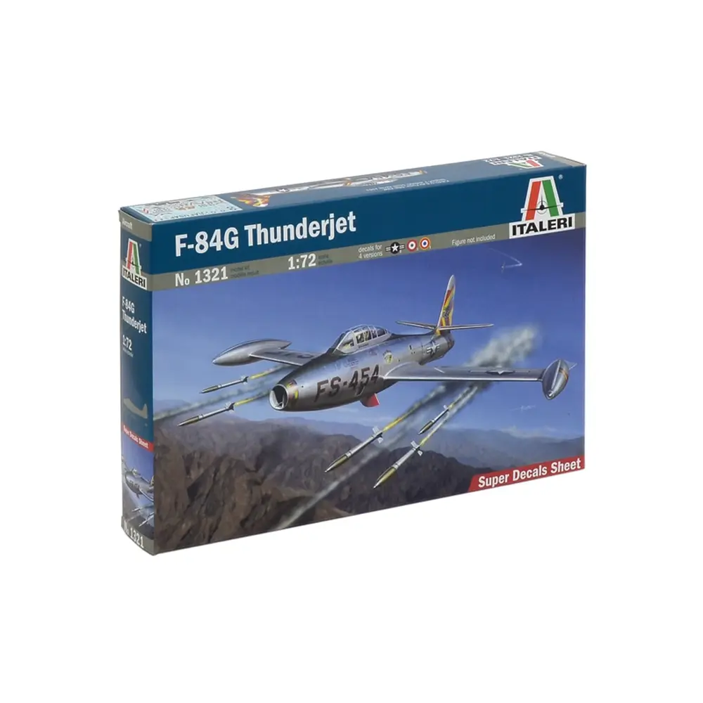 Avion de chasse F-84 G Thunderjet - Italeri 1321 - 1/72  - 2