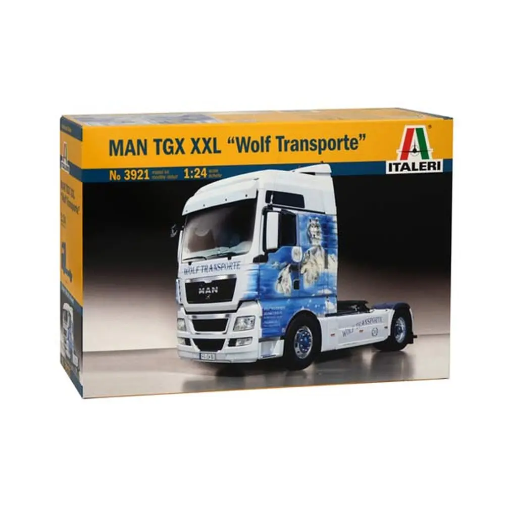 Camion MAN TGX XXL "Wolf Transporte" - ITALERI 3921 - 1/24 - 2