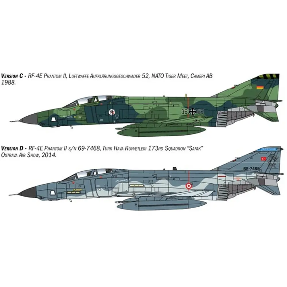 Avion RF-4E Phantom - ITALERI I2818 - 1/48 - 1960 - 4